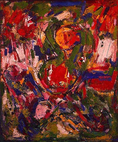Le Gilotin by Hans Hofmann, 1953 Oil on Canvas, Painting