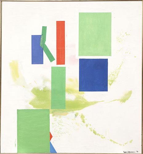 Lucidus Ordo by Hans Hofmann, 1962 Oil on Canvas, Artwork