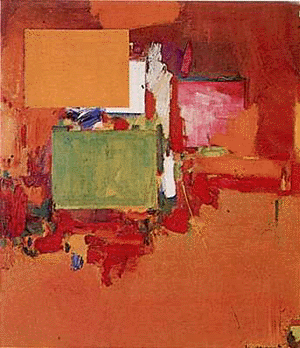 Song of the Nightingale by Hans Hofmann, 1964 Oil on Canvas